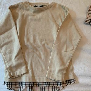 Boys Burberry sweater